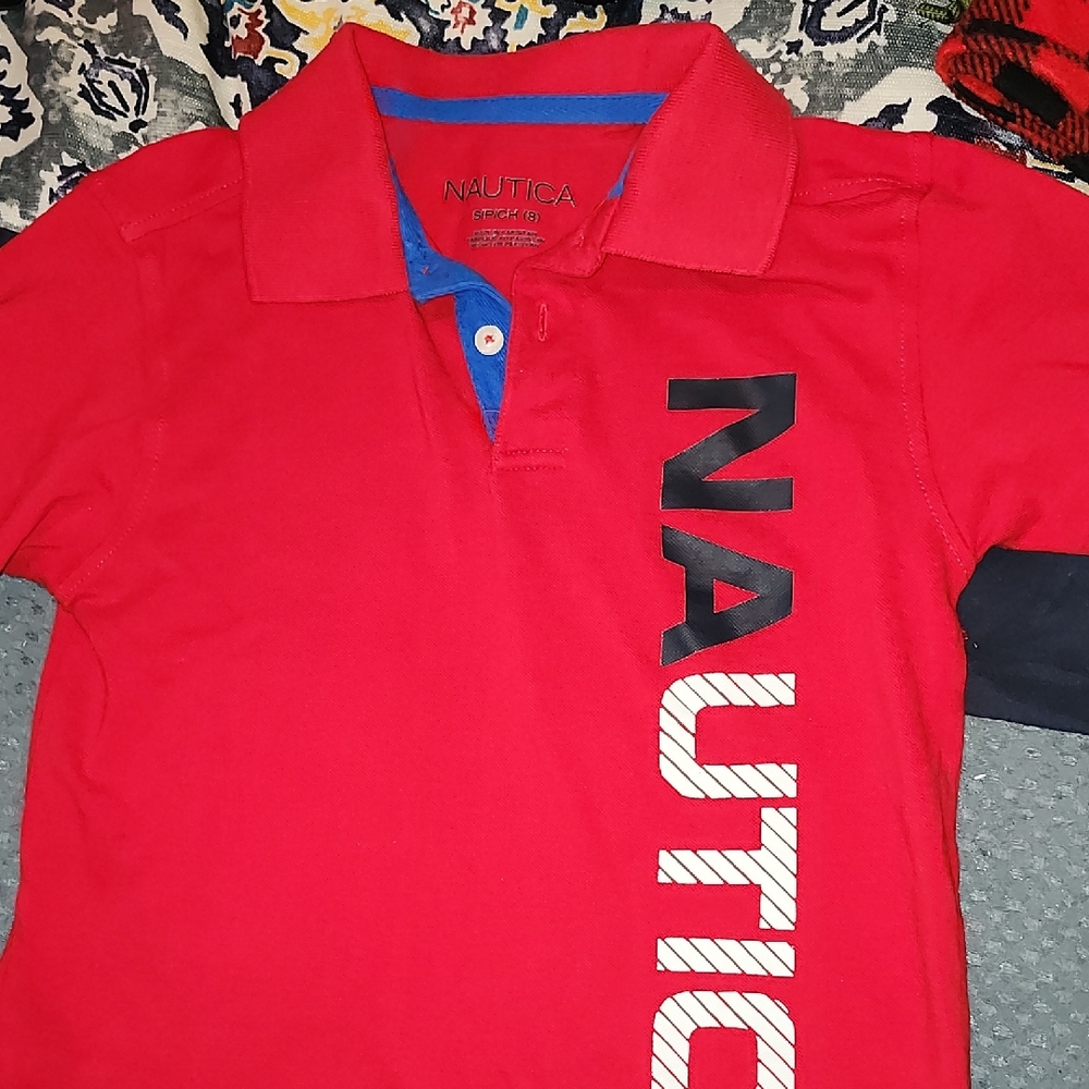 Nautica Red Polo Shirt